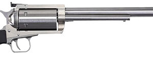 Magnum Research BFR360 BFR  Extra Large Frame 360 Buckhammer 6 Shot, 10" Stainless Steel Barrel, Cylinder & Frame, Black Rubber Grips, Exposed Hammer