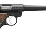 160912 Ruger 40175 Mark IV 75th Anniversary Target 22 LR 10+1 6.88" Stainless Tapered Target Barrel, Blued Aluminum Frame, Drilled & Tapped, Checkered Wood Laminate Grip, Ambidextrous