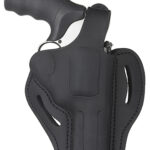 161546 1791 Gunleather RVHX2SBLR RVHX-2 OWB Size 02 Stealth Black Leather Fits Up to 4" Barrel, K/L-Frame, Belt Slide Right Hand