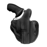 161548 1791 Gunleather RVHX2SSBLR RVHX-2S OWB Size 02S Stealth Black Leather Fits Up to 3" Barrel, K/L-Frame, Belt Slide Right Hand