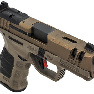 SAR Arms SAR9 C Gen3 Compact 9mm pistol with bronze Cerakote frame and black slide