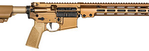 Geissele SUPER DUTY MOD1 14.5in 5.56 NATO rifle in Desert Dirt Color