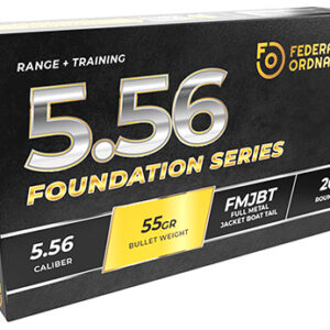Nemo Arms 556M193NA-55-FO   5.56mm 55 gr Full Metal Jacket Boat Tail 20 Per Box/50 Case