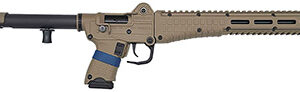 KelTec Sub 2000 Gen3 9mm tan folding carbine on white background