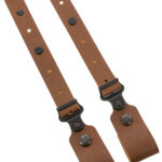 163818 Galco MC2TD Horizontal Shoulder System Tie Down Set 2.0 Tan Full Grain Leather Ambidextrous