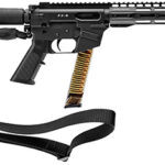 166519 FREEDOM ORDNANCE FX9P10T FX-9 9mm Luger 31+1 10" Black Nitride Steel Barrel, M-LOK Handguards, Black Anodized Aluminum Picatinny Rail Receiver, Sling, Black AR15 Grips, Right Hand