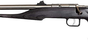 Chipmunk 40103 Hunter  Youth Frame 22 WMR Single Shot 9" Threaded Stainless Steel Barrel, Black Laminate Frame