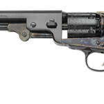 167828 Pietta PF51CHS36712 1851 Navy London 36 Cal 6rd 7.50" Blued Octagon Barrel, Blued Cylinder, Color Case Hardened Steel Frame, Walnut Grip, Exposed Hammer