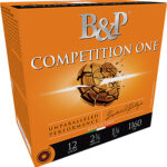 167957 B&p Ammunition 12B1CP75 Competition One 12 Gauge 2.75" 1 oz 7.5 Shot 25 Per Box/ 10 Case