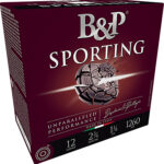 167974 B&p Ammunition 12B1SH75 Sporting Clay 12 Gauge 2.75" 1 oz 8.5 Shot 25 Per Box/ 10 Case