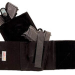 17536 Galco CAB2L Cop Ankle Band Size Large Size Black Neoprene/Velcro Fits Glock 26/27 Gen3-5/Glock 48/Ruger Max-9 Right Hand