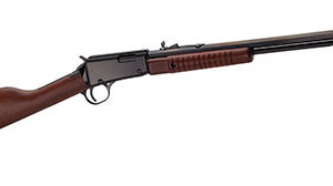 Henry H003TM Pump  22 WMR Caliber with 12+1 Capacity, 20.50" Octagon Barrel, Black Metal Finish & American Walnut Stock Right Hand (Full Size)