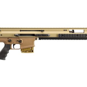 FN SCAR 20S 7.62x51mm FDE rifle with 20-inch barrel and adjustable stock
