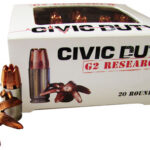 22088 G2 Research G00617 Civic Duty 45 ACP +P 168 gr Copper Expansion Projectile 20 Per Box/ 25 Case