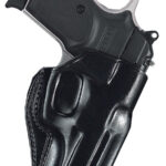 2278 1 Galco SG600B Stinger OWB Black Leather Compatible w/Sig P365/P365 SAS/Glock 42 Compatible w/ Belt Loop Mount Right Hand