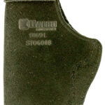 2290 Galco STO600B Stow-N-Go IWB Black Leather Compatible w/ Sig P365/P365 SAS/Glock 42 Belt Clip Mount Right Hand