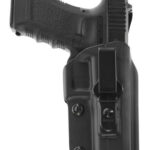 2301 Galco TR652 Triton 2.0 OWB Black Leather UniClip/Stealth Clip Fits S&W M&P Shield Fits S&W M&P Shield 2.0 Right Hand