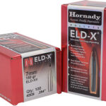 23091 Hornady 2826 ELD-X 7mm .284 150 gr Extremely Low Drag eXpanding 100 Per Box/ 15 Case