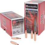 23098 Hornady 26175 ELD Match 6.5mm .264 120 gr Extremely Low Drag Match 100 Per Box/ 25 Case