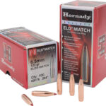 23103 Hornady 26176 ELD Match 6.5mm .264 123 gr Extremely Low Drag Match 100 Per Box/ 25 Case