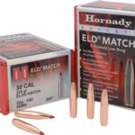 23118 Hornady 30904 ELD Match 30 Cal .308 225 gr Extremely Low Drag Match 100 Per Box/ 15 Case