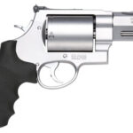 24005 Smith & Wesson 11623 Model 500 Performance Center 500 S&W Mag Stainless Steel 3.50" Barrel, 5rd Unfluted Cylinder & X Frame, Trigger Overtravel Stop, HiViz Fiber Optic Front Sight