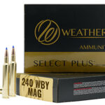 24417 Weatherby B24080TTSX Select Plus 240 Wthby Mag 80 gr Barnes Tipped TSX Lead Free 20 Per Box/ 10 Case