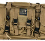 25169 Bulldog BDT6043T BDT Tactical Double 43" Tan Nylon, 3 Accessory Pockets, Deluxe Padded Backstraps Lockable Zippers, Padded Internal Divider