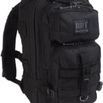 25215 Bulldog BDT410B BDT Tactical Compact w/ Black Finish, 2 Main & Accessory Compartments, Hydration Bladder Compartment & Molle, Alice Compatible