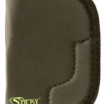 25506 Sticky Holsters MD6 MD-6 Black/Green Latex Free Rubber Fits Ruger SP101 Ambidextrous