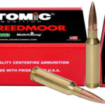 26077 Atomic Ammunition 00404 Rifle Match 6.5 Creedmoor 142 gr Hollow Point Match 20 Per Box/ 10 Case