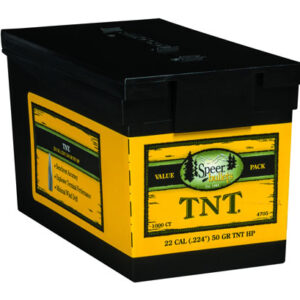 Speer Bullets 4705 TNT Varmint 22 Caliber .224 50 gr Hollow Point Value Pack 1000 Box