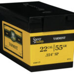 27074 Speer Bullets 4711 Varmint Rifle 22 Caliber .224 55 GR Soft Point Value Pack 1000 Box