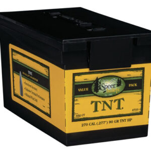 Speer 4723 TNT  270 Win .277 90 gr Jacket Hollow Point 650 Per Box/ 1 Case