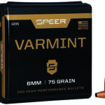 29014 Speer 1205 Varmint 6mm .243 75 gr Jacket Hollow Point 100 Per Box/ 5 Case