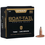 29044 Speer 1628 Boat-Tail 7mm .284 145 gr Jacketed Soft Point Boat Tail 100 Per Box/ 5 Case