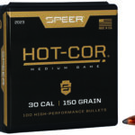 29065 Speer 2023 Hot-Cor 30 Cal .308 150 gr Spitzer Soft Point 100 Per Box/ 5 Case