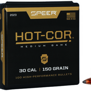 Speer 2023 Hot-Cor  30 Cal .308 150 gr Spitzer Soft Point 100 Per Box/ 5 Case