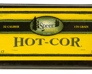 Speer 2259 Hot-Cor  32 Cal .321 170 gr Soft Point Flat Nose 100 Per Box/ 5 Case