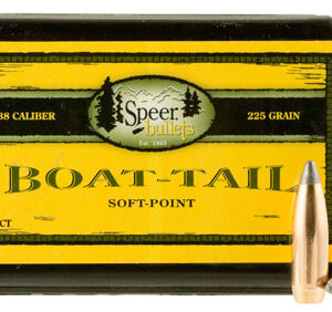 Speer Bullets 2406 Boat-Tail  .338 225 gr Spitzer Boat Tail Soft Point 50