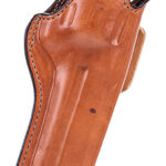 29355 Bianchi 10277 5BHL Thumbsnap OWB Size 05 Tan Leather Belt Loop Fits S&W K Frame/Taurus 415T Right Hand