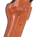 29360 Bianchi 10237 5BHL Thumbsnap OWB Size 06 Tan Leather Belt Loop Fits Ruger GP100/Colt King Python Right Hand