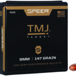 29658 Speer 4006 TMJ 9mm .355 147 gr Total Metal Jacket 100 Per Box/ 5 Case