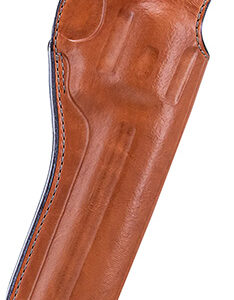 Bianchi 13099 111 Cyclone Belt Holster Size 10 OWB Open Bottom Style made of Leather with Tan Finish, Strongside/Crossdraw & Belt Loop Mount Type fits 7.5" Barrel Ruger RedHawk for Right Hand