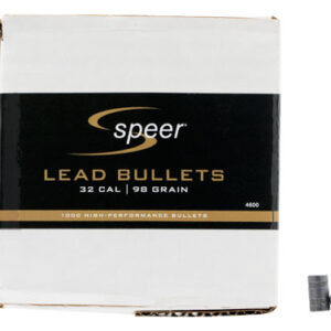 Speer 4600 Handgun  32 Cal .314 98 gr Lead Wadcutter/ 1000 Per Box
