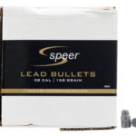 30511 Speer 4624 Handgun 38 Cal .358 158 gr Lead Semi Wadcutter 500 Per Box/ 1 Case