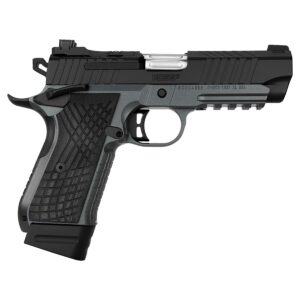 Kimber KDS9C 9mm pistol gray frame black slide G10 grips 4.09-inch barrel