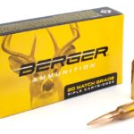 31070 Berger Bullets Elite Hunter Rifle Ammunition 6.5mm Creedmoor 156gr EOL 2680 fps 20/ct