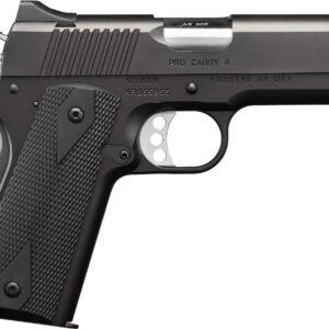 Kimber Pro Carry II Cali .45 ACP pistol, matte black, 4-inch barrel