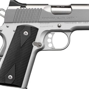 Kimber Stainless Ultra Carry II .45 ACP 3-inch pistol satin silver slide